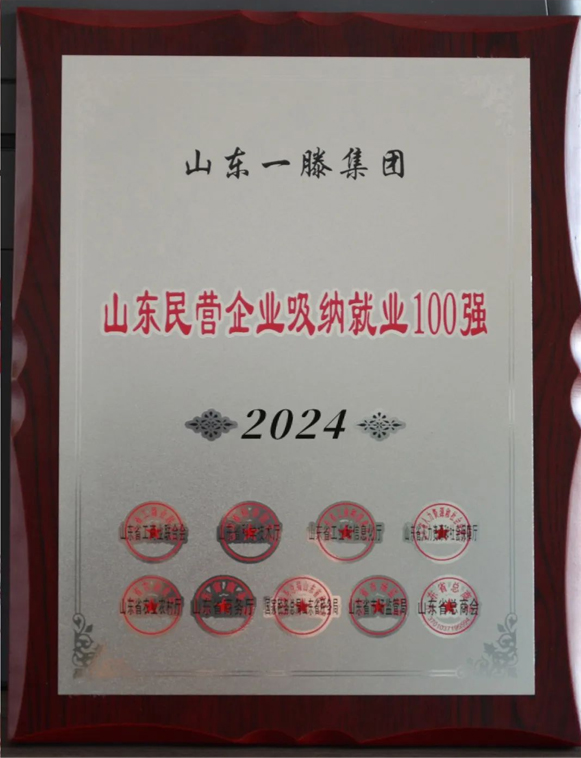 【喜报】一滕建设集团荣登山东民营企业百强榜第88位，山东省吸纳就业百强榜第61位。