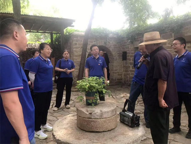 肥城一滕医药公司党支部走进红色教育基地，接受革命洗礼