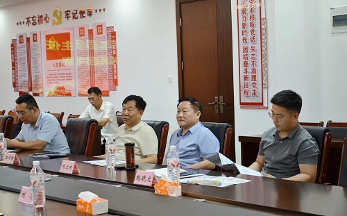 安徽省濉溪县人大常委会党组书记、主任姜灵一行莅临一滕集团考察